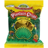 Lightly salted Plantain Chips 85g Tropical Gourment